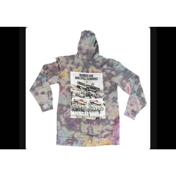 Retro Ford F-150 Tie-Dye Hoodie - Picture 1 of 4